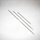 Flat, blunt point ribbon weaving needles